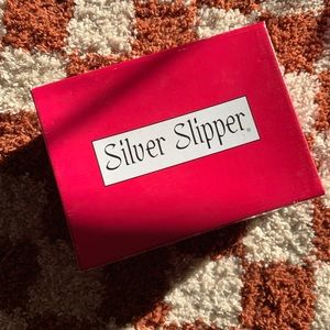 Black rhinestone heels || Size 8 WIDE